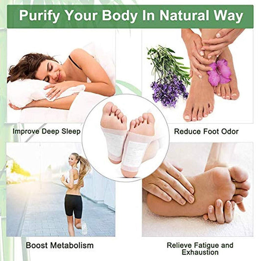 Foot Pads - Detox Foot Patches (Pack of 10 Pcs).
