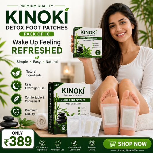 Foot Pads - Kinoki Detox Foot Patches (Pack of 10)